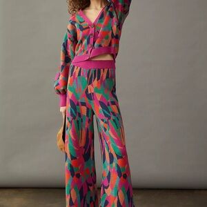 Farm Rio x Anthropologie Consuela Comfy Knit Pants M-L